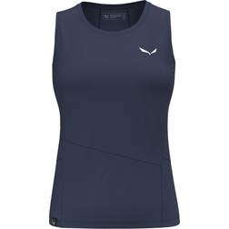 Salewa Women's Puez Sporty Dryton Tank Top - Blue/Navy Blazer