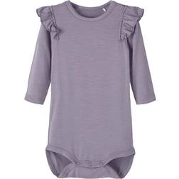 Name It Kessie LS Body - Lavender Grey (13219408)