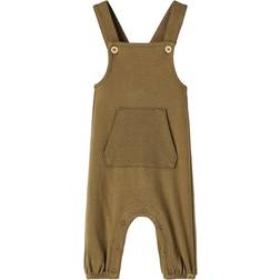 Name It Baby Organic Cotton Overalls - Kangaroo