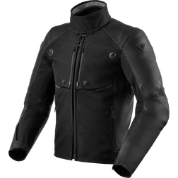 Rev'it! Valve H2O Motorrad Lederjacke - Schwarz