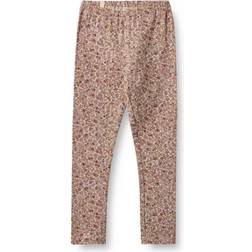 Wheat Jules Jersey Leggings - Gray Rose Flower