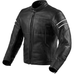 Rev'it! Stride Motorrad Lederjacke - Braun