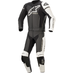 Alpinestars GP Force Phantom Lederkombi 2-tlg Rindsleder - Schwarz