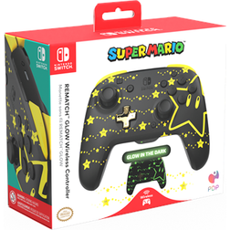 PDP Glow Wireless Controller Mario Stars