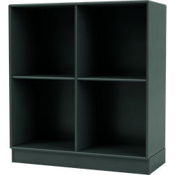 Montana Furniture Show Hylde 69,6 x 69,6 cm Sokkel 7 cm 163-BlackJade Bogreol 69.6cm