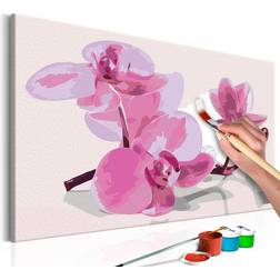 Artgeist DIY lærred maleri Orchid Flowers Billede