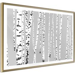 Artgeist Inramad Tavla Birch Wood Poster