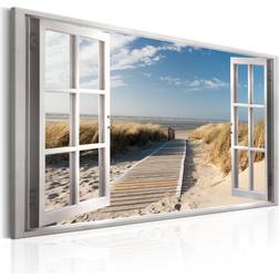 Artgeist Window: View of the Beach Flere Billede