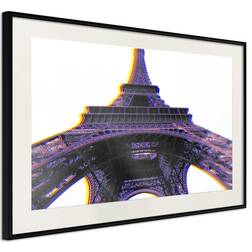 Artgeist Inramad Tavla Symbol of Paris Purple Poster