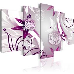 Artgeist Violet roses Billede