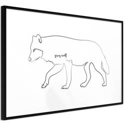 Artgeist Grey Wolf Plakat