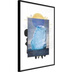 Artgeist Inramad Tavla Tip of the Iceberg - 30x45 Poster