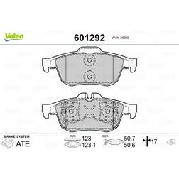 Valeo Bromsbeläggssats, skivbroms 601292