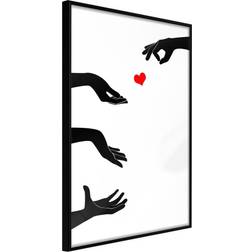 Artgeist Inramad Tavla Playing With Love Poster