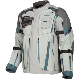 Klim Badlands Pro A3, Textiljacke Gore-Tex Hellgrau/Grau/Petrol