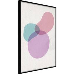 Artgeist Pastel Sets I ramme Plakat