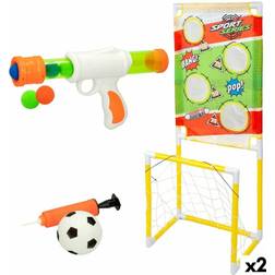 Colorbaby Aiming game måltavla Fotbollsmål 48,5 x 113 x 35,5 2 antal