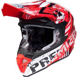 Premier Exige ZX 2 Helmet - Red/White/Black