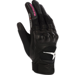 Bering MC-Handsker Lady Kelly Dame, Fuchsia/Sort Dame