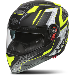Premier Helmet Vyrus - Black/Yellow Fluo/White