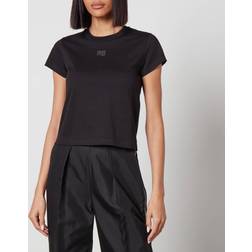 Alexander Wang Black Puff Shrunken T-shirt