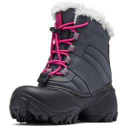 Columbia Vinterskor Childrens Rope Tow III Waterproof BC1323 Dark Grey/Haute Pink 089 0193855926431 897.00