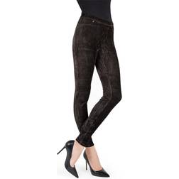 MeMoi Wide-Rib Stretch Corduroy Leggings