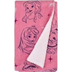 Disney Collection Princess Baby Blanket, One Size, Pink Pink