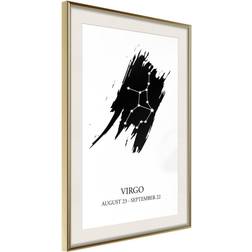 Artgeist Inramad Zodiac: Virgo I 20x30 Poster