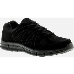 Focus Chad Mens Black Running Trainers