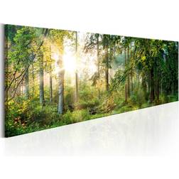 Artgeist Canvas - Forest Shelter 120x40 Tavla