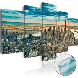 Artgeist akrylglas NY: Dream City Billede