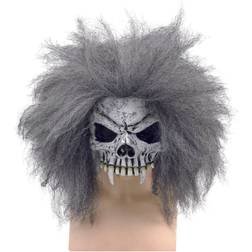 Forum Skull Half Face Mask Hair