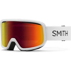 Smith Frontier Snow Goggles White/Red Sol-X Mirror