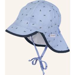 Sterntaler Drenge S Child Cap Neck Protection - Sky