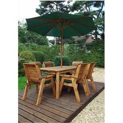 Charles Taylor Six Rectangular Patio Dining Set