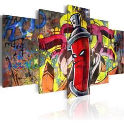 Artgeist Billede Angry spray can Plakat