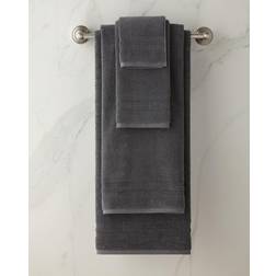 Polo Ralph Lauren Payton Washcloth DARK Kitchen Towel Gray