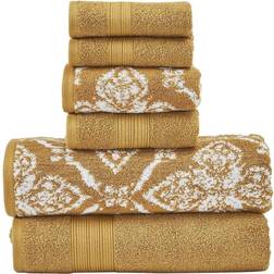 Modern Threads Amaris Yarn Bath Towel Gold