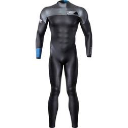 HO Sports Men's Syndicate Dry-Flex Full Wetsuit '21 Black/Grey/Blue