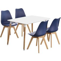 Life Interiors Halo Dining Set 5pcs