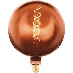 Eglo Globe LED bulb G200 E27 4W 1,600K filament copper