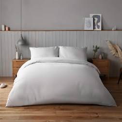 Silentnight Supersoft Duvet Cover White (200x135cm)