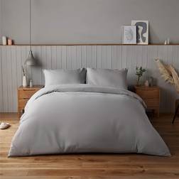 Silentnight Supersoft Collection Duvet Cover Grey