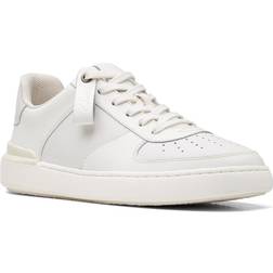 Clarks CourtLite Tie Vita sneakers skinn