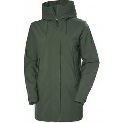 Helly Hansen Victoria, regnfrakke, dame, grøn