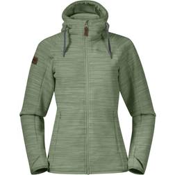 Bergans Hareid Fleece Jacket Women jade green female 2023 Jackets & Vests