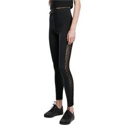 Urban Classics FLOCK LACE Spitze Leggings