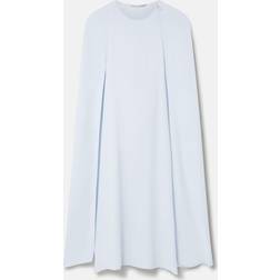 Stella McCartney Cape Dress, Woman, Ice Blue