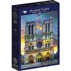 Bluebird Notre Dame De Paris Cathedral 1000 Pieces